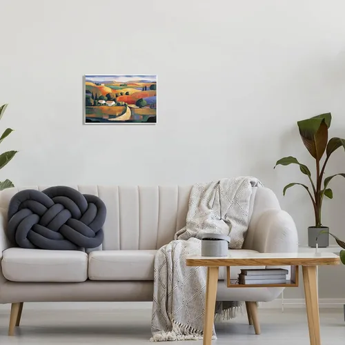 Miniatura 2 de Stupell Industries Modern Rolling Hills Countryside Wood Wall Art, Design by Janine Clarke