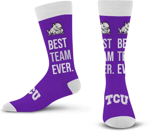 Miniatura 13 de For Bare Feet NCAA Unisex Best Team Ever Crew Sock Ncaa