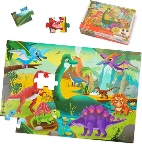 Miniatura 11 de B. toys Juego de rompecabezas - Juego clásico con diseños coloridos - Juguetes educativos y de desarrollo para más de 3 años - Paquete de 3