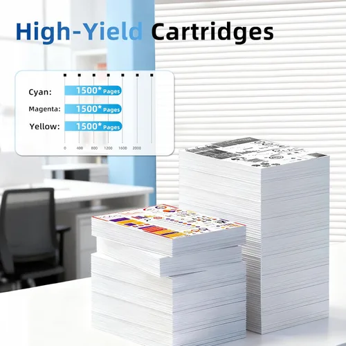 Miniatura 3 de 951XL Cartucho de tinta de alto rendimiento de repuesto para HP951XL HP951 951 XL Paquete combinado compatible con HP officejet pro 8600 8100 8610