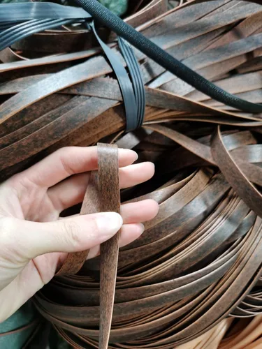 Miniatura 4 de Ratán tejido marrón claro, material de reparación de mimbre de polietileno de plástico para silla de jardín, mesa de café, muebles de patio, cesta