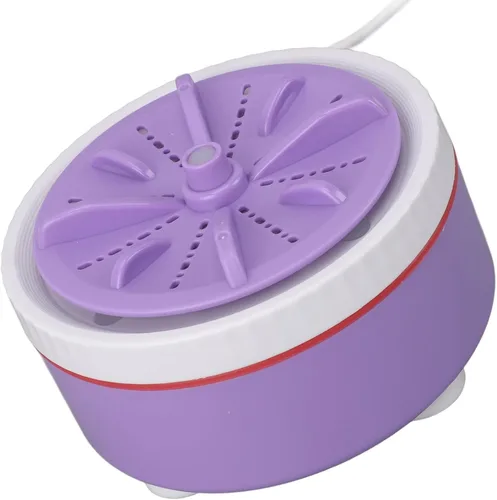 Miniatura 3 de Mini lavadora turbo, lavadora de ropa pequeña portátil USB para viajes de negocios, lavadora de lavandería ajustable con temporizador para ropa