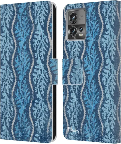 Miniatura 15 de Head Case Designs Officially Licensed Paul Brent Agate Mermaid Coastal Leather Book Wallet Case Cover Compatible with Motorola Moto Edge 30 Fusion