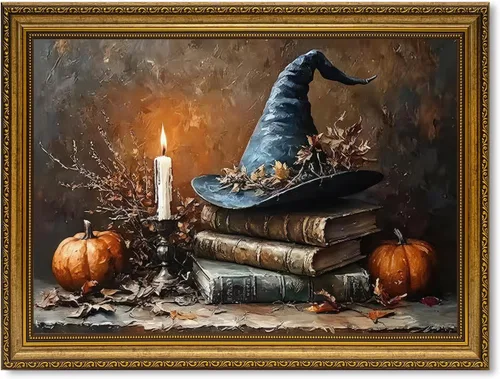 Miniatura 40 de Fantasy Artists Van Gogh - Lienzo decorativo para pared, diseño de gato negro con diseño de almendra y diseño de gato negro, pósteres de pintura al