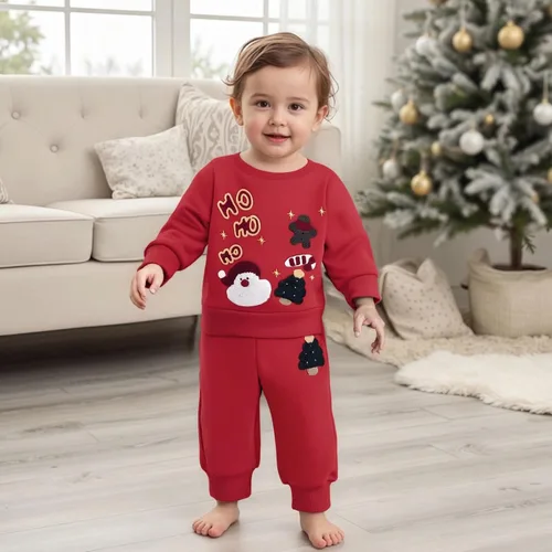 Miniatura 173 de Conjunto de camisa larga y divertida para bebé niño y niña, ropa de primera Navidad, 6, 12, 18, 24 meses, 2T