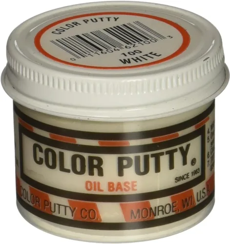Miniatura 19 de Color Putty Company Tarro de masilla color número 100, blanco, de 1 libra., 140