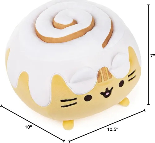 Miniatura 7 de GUND Pusheen Catfé - Rollo de canela Pusheen - Peluche de gato squisheen, 12 pulgadas