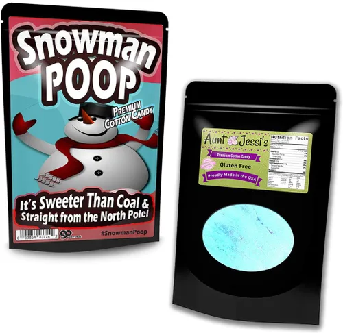Miniatura 2 de Muñeco de nieve de algodón de caramelo para mujer, divertidos regalos de Navidad para adolescentes
