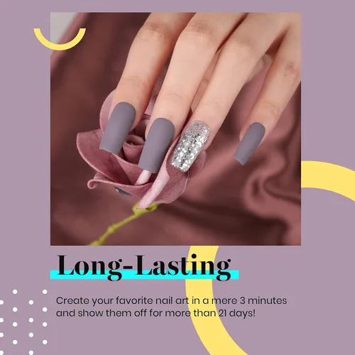 Miniatura 261 de Beetles - Esmalte de uñas de gel marrón – 0.5 onzas líquidas de esmalte de gel marrón oscuro, lámpara LED UV para uñas, regalo de manicura para I