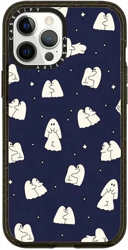 Miniatura 44 de Funda CASETiFY Impact para iPhone 12 Pro Max - Blanco Nubes - Negro Claro Nubes Blancas