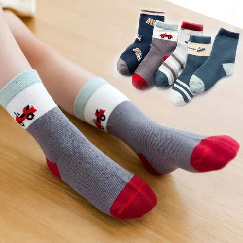 Miniatura 3 de Calcetines de algodón para niños pequeños, 10