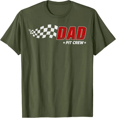 Miniatura 51 de Dad Pit Crew Race Car Birthday Family Matching Pit Crew Camiseta Pit Crew