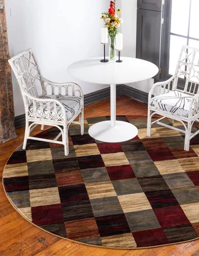 Miniatura 12 de Unique Loom Barista Collection - Alfombra Gava (2' 2" x 3' 1" Rectangular, Multi/ Marrón)