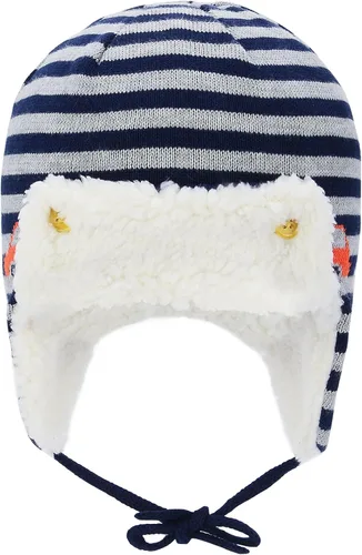 Miniatura 2 de Century Star Gorro de forro polar para bebé, gorro y manoplas de invierno para niños pequeños
