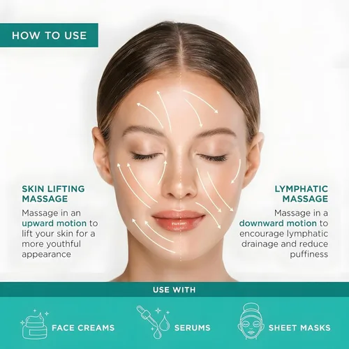 Miniatura 3 de MonétBeauty Globos de Hielo de Acero Inoxidable para Tratamientos Faciales (Plateado), Globos Criogénicos Duraderos que Reducen Instantáneamente