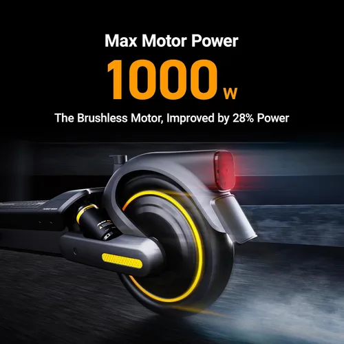 Miniatura 3 de Segway Ninebot MAX KickScooter, hasta 25/40/43 Mi rango, 18.6/22 MPH Velocidad máxima, potencia por motor de 350 W/450 W, frenos dobles y control