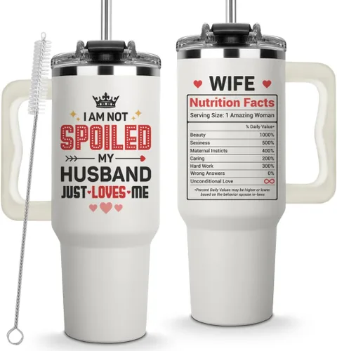 Miniatura 9 de Regalos de Navidad para mamá - Mejor taza con asa de mamá de siempre de 40 onzas, taza de café para mamá, tazas de mamá, ideas de regalo para mamá