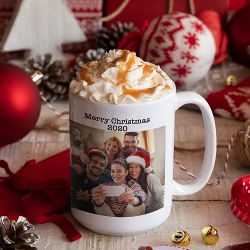 Miniatura 6 de Tazas de café con foto personalizada, 15 oz. con imagen, texto, nombre en tazas de café, regalos personalizados, taza personalizada de cerámica