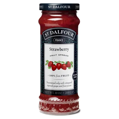 Miniatura 39 de St. Dalfour Untable de frutas de arándanos, 10 onzas, 100% de frutas, sin ingredientes artificiales, sin OMG, sin azúcar de caña, todo natural