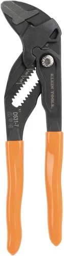 Miniatura 10 de Klein Tools D5317 Llave de alicates compacta, llave de alicates ajustable multiusos de alto apalancamiento con mordazas lisas, 7 pulgadas