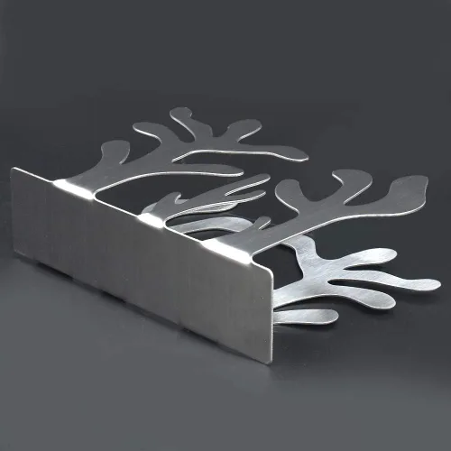 Miniatura 9 de Dispensador de servilletas, soporte independiente de acero inoxidable para cocina, restaurante, mesa