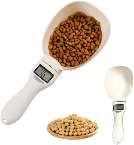 Cuchara medidora digital electrónica, básculas de alimentos para cocina, 28.22 oz/0.00 oz de alta precisión con pantalla LCD, cuchara medidora