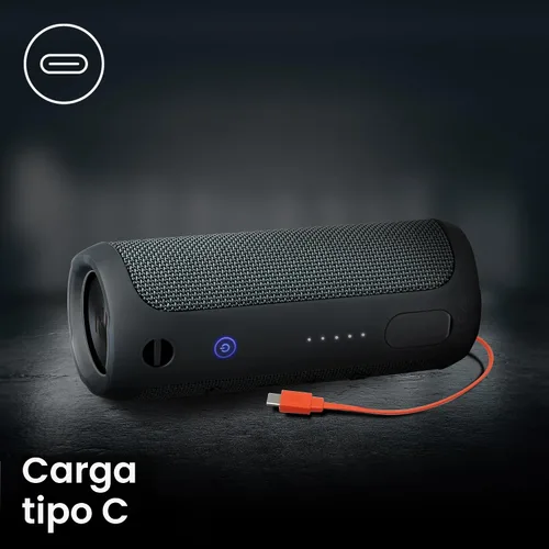 Miniatura 8 de JBL Flip Essential 2 - Altavoz Bluetooth portátil, potente sonido y graves profundos, IPX7 impermeable, 10 horas de tiempo de reproducción