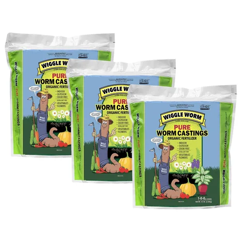 Miniatura 9 de Wiggle Worm Soil Builder - Humus de lombriz orgánico, 4.5 lb