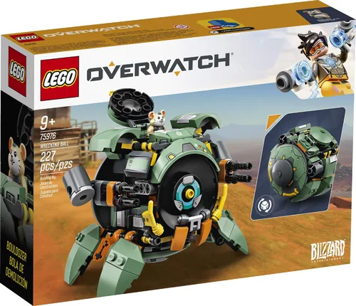 Miniatura 4 de LEGO Overwatch Wrecking Ball 75976 Kit de construcción, juguete Overwatch para niñas y niños de 9 años en adelante (227 piezas)