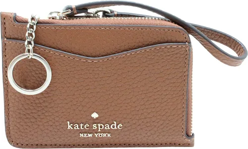 Miniatura 2 de Kate Spade New York Leila - Tarjetero de cuero con diseño de jengibre cálido, Warm Ginge (910)