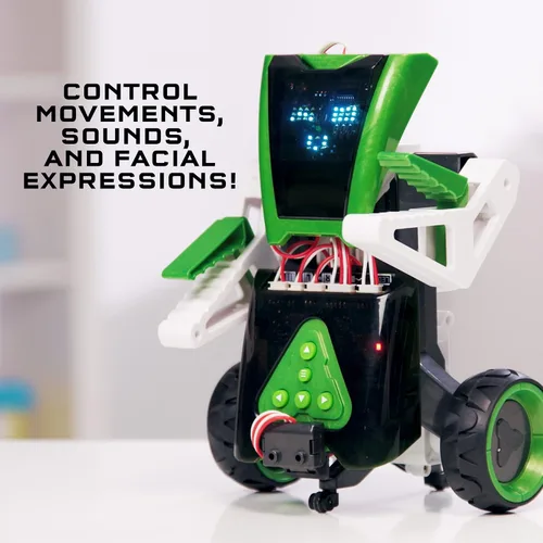 Miniatura 6 de Thames & Kosmos Robótica: máquinas inteligentes - Sidekick Construye un Rover de 4 ruedas y un robot de 2 ruedas Introducción personalizable a