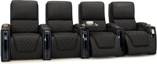 Miniatura 16 de Seatcraft Apex Zero-Gravity CoolZero - Asiento de cine en casa de cuero italiano, reposacabezas eléctrico, lumbar eléctrico, reclinable eléctrico