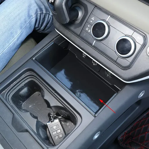 Miniatura 2 de Caja de almacenamiento para consola central CHEYA ABS para Land Rover Defender 110 2020-2021 (Estilo 1)