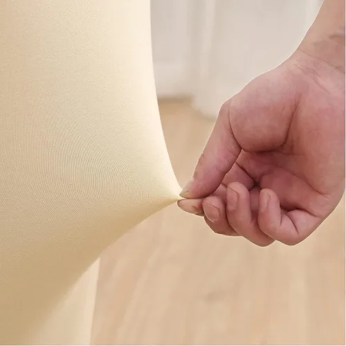 Miniatura 4 de Funda para silla de club, funda para silla de bañera de alta elasticidad, funda universal de elastano para sala de estar, bar, bar (beige)