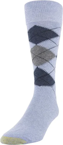 Miniatura 2 de GOLDTOE Men's Campbell Argyle Crew Dress Socks, 6-Pairs