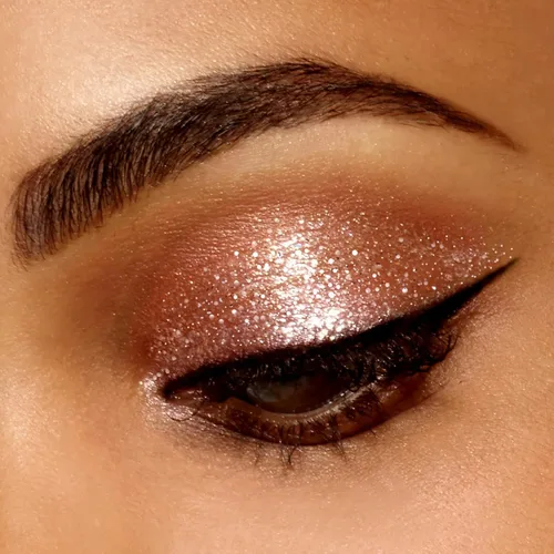 Miniatura 5 de Stila Magnificent Metals Glitter And Glow Sombra de ojos líquida Oro rosa retro