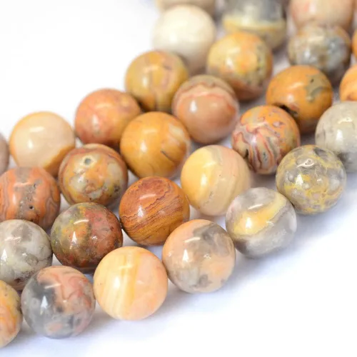 Miniatura 11 de KISSITTY 235 hebras de cuentas de seda negra natural esmerilada de 0.315 pulgadas / 0.315 pulgadas, cuentas de cristal de piedras preciosas mixtas