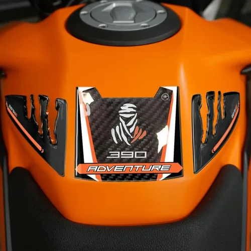 labelbike - Adhesivo 3D para motocicleta, protección y decoración en resina compatible con KTM 390 Adventure