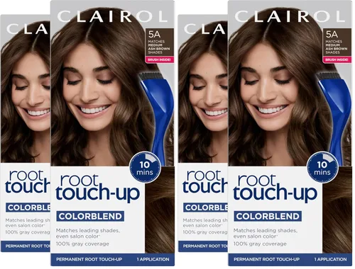 Miniatura 32 de Clairol Root Touch-Up de Nice'n Easy - Tinte permanente para el cabello, color caoba claro 6R/Marrón rojizo claro, paquete de 2 6R castaño