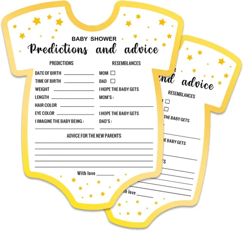 Miniatura 11 de Juegos de baby shower, tarjetas de juego de preguntas para bebés, suministros y actividades divertidos para juegos de fiesta de baby shower, género