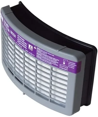 3M TR-3712N-5 Filtro 3M de alta eficiencia (HE) para Versaflo TR-300 PAPR (reemplazo para TR-3710N-5)