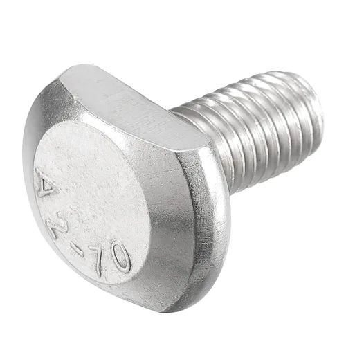 Miniatura 10 de uxcell Pernos de ranura en T, 5 unidades M5x25mm Pernos deslizantes de caída en T de acero inoxidable 304 con forma de T para pista en T