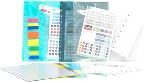 Miniatura 20 de Talia - Repuestos para cuaderno de espiral (páginas punteadas, Junior (5.5 x 8.5 pulgadas))