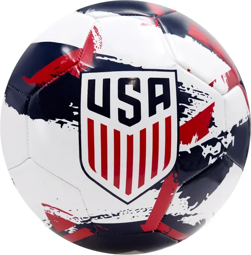 Miniatura 7 de Icon Sports Balón de fútbol oficial de la Federación de Fútbol de USSF93BL-Blanco