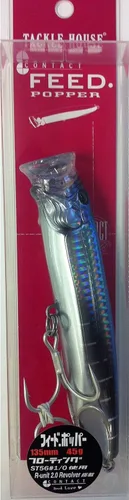 Miniatura 63 de TACKLE HOUSE Feed Popper 175, Señuelos de pesca de atún de agua salada, Topwater, GT, Bonito, Yellowtail, Yellowfin, Atún rojo, flotante