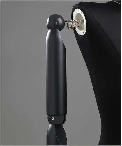 Miniatura 3 de Maniquí femenino con pasamanos de madera maciza, maniquí de torso con base cuadrada de 57 a 80 pulgadas de altura ajustable para coser, ropa, Plata
