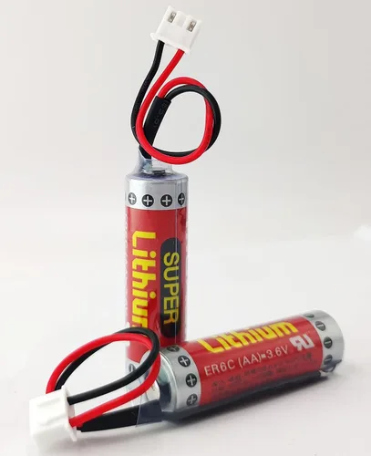Miniatura 3 de MAXELL ER6C AA 3.6V 1800mAh PLC Batería para FX F2-40BL con enchufe (paquete de 5)