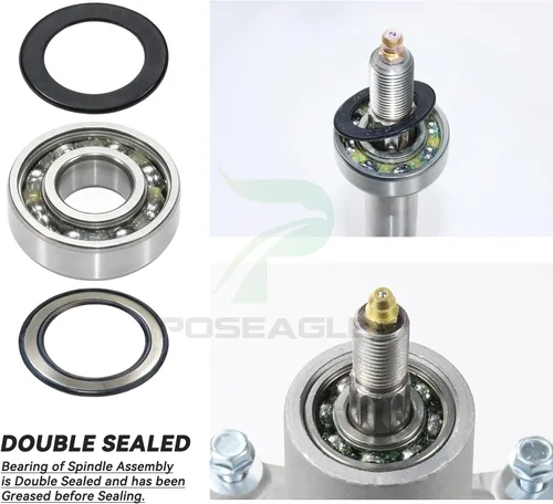 Miniatura 4 de 587819701 Kit de montaje de husillo reemplaza 532187281 587820301 532187292 587253301 532192870 587125401 192872 para Husqvarna Craftsman de 42