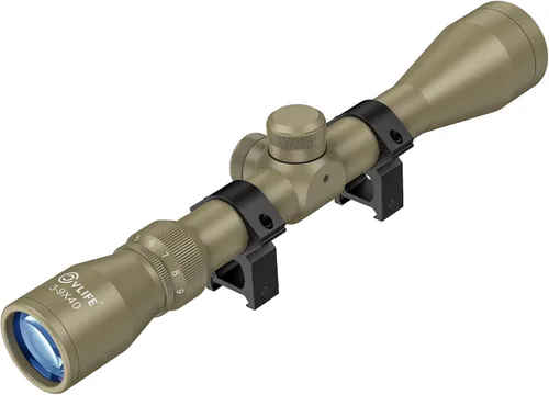 Miniatura 8 de CVLIFE 3-9x40 Optics R4 Reticle Crosshair Alcance con monturas de alcance Negro