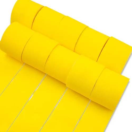 Miniatura 16 de PartyWoo Serpentinas de papel crepé negro dorado y plateado, 10 rollos de 820 pies, paquete de papel crepé para graduación, Navidad, Año Nuevo